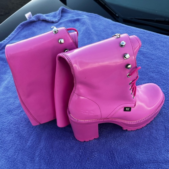 Roc Boots Australia platform Pink Lash Boots - Picture 2 of 8